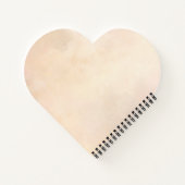 Carnet Personalized Greyhound Notebook with Heart (Dos)