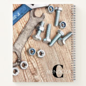 Carnet Personalized Handyman Carpenter Custom Name  (Dos)