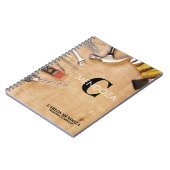 Carnet Personalized Handyman Carpenter Custom Name (Côté gauche)