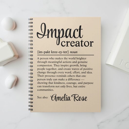 Carnet Personalized Impact Creator Definition