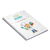 Carnet Personalized Kids Recipe Notebook (Côté Droit)