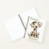 Carnet Personalized Kids Sketches  (Intérieur)