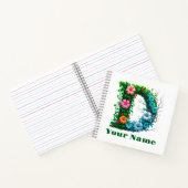 Carnet Personalized Letter D (Intérieur)