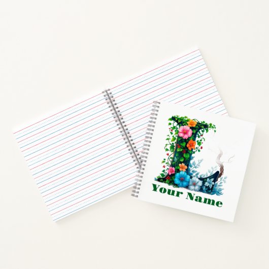 Carnet Personalized Letter L (Intérieur)