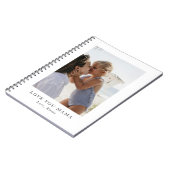 Carnet Personalized Love You Mama Photo | Custom (Côté gauche)