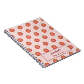Carnet Personalized Lucky Apple Cute Watercolor (Côté Droit)
