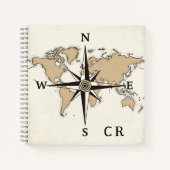 Carnet Personalized Luxury Spiral Notebook | Custom (Devant)