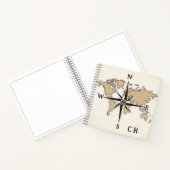 Carnet Personalized Luxury Spiral Notebook | Custom (Intérieur)