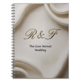Carnet Personalized Monogram Suite | Luxe Linen Wedding (Devant)