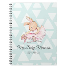 Personalized MY BABY MEMORIES - Rabbit Ballerina
