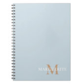 Carnet Personalized Name Monogram (Devant)