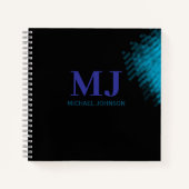 Carnet Personalized Notebook for Men, Executive Gift (Devant)