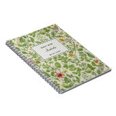Carnet Personalized Notebook for Moms, Unique Floral  (Côté Droit)