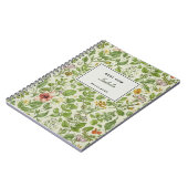 Carnet Personalized Notebook for Moms, Unique Floral  (Côté gauche)