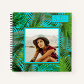 Carnet Personalized Notebook Sketch Pad Palm Fronds (Devant)