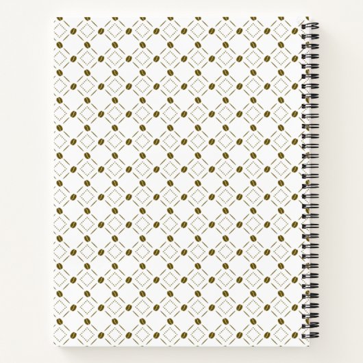 Carnet Personalized notebooks for coffee lovers (Dos)