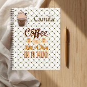 Carnet Personalized notebooks for coffee lovers