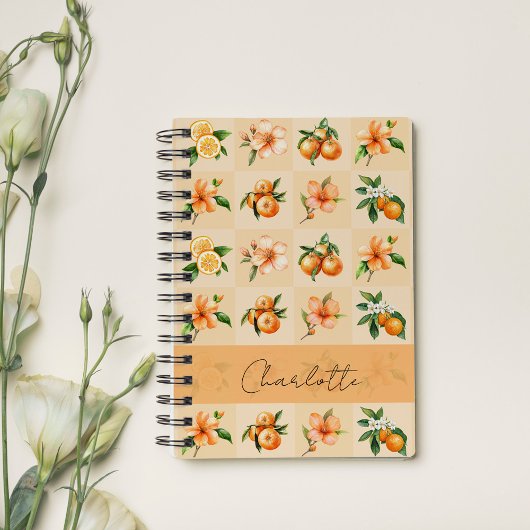 Carnet Personalized Orange Blossom & Tangerine