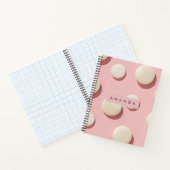 Carnet Personalized Pastel Pink with Cream Dot (Intérieur)