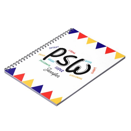 Carnet Personalized Personal Support Worker PSW (Côté gauche)