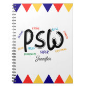 Carnet Personalized Personal Support Worker PSW  (Devant)