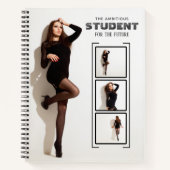 Carnet personalized photo and name notebook (Devant)