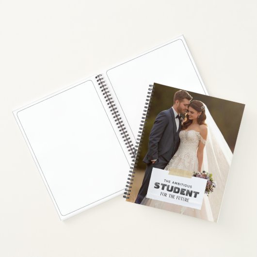 Carnet personalized photo and name notebook (Intérieur)