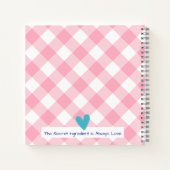 Carnet Personalized Recipe Notebook (Dos)