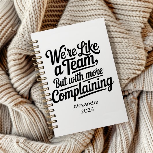 Carnet Personalized Sarcastic Coworker Gift