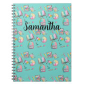 Carnet Personalized School Supplies Spiral Notebook  (Devant)
