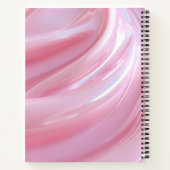 Carnet Personalized Soft Blush Satin Swirl in Pearlescent (Dos)
