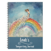 Carnet PERSONALIZED Songwriting Journal, Spiral Bound (Devant)