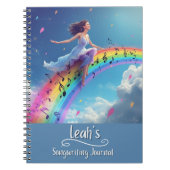 Carnet PERSONALIZED Songwriting Journal, Spiral Bound (Devant)