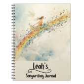 Carnet PERSONALIZED Songwriting Journal, Spiral Bound (Devant)