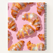 Carnet Personalized Sparkle Croissant Style (Dos)