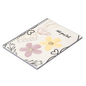 Carnet Personalized Spiral Photo Love Notebook (Côté gauche)