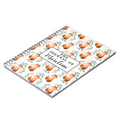 Carnet Personalized Spiral Photo Notebook – Cute Fox (Côté gauche)