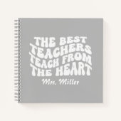 Carnet Personalized Teacher Appreciation Gift (Devant)
