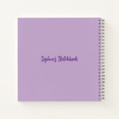 Carnet Personalized Tiger Sketchbook (Dos)