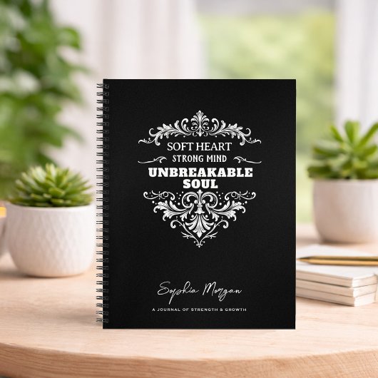Carnet Personalized Unbreakable Soul Spiral Notebook