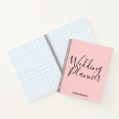 Carnet Personalized Wedding Planner Notebook (Intérieur)