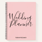 Carnet Personalized Wedding Planner Notebook (Devant)