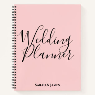 Carnet Personalized Wedding Planner Notebook