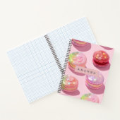 Carnet Personalized Whimsical Pastel Macaron Sparkle (Intérieur)