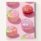 Carnet Personalized Whimsical Pastel Macaron Sparkle (Dos)