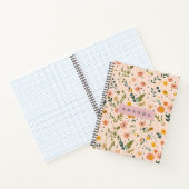 Carnet Personalized Whimsical Wildflower Meadow (Intérieur)