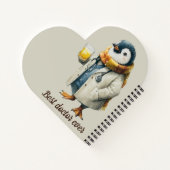 Carnet Personalized Winter Penguin “Best Doctor Ever” (Dos)