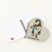 Carnet Personalized Winter Penguin “Best Doctor Ever” (Intérieur)