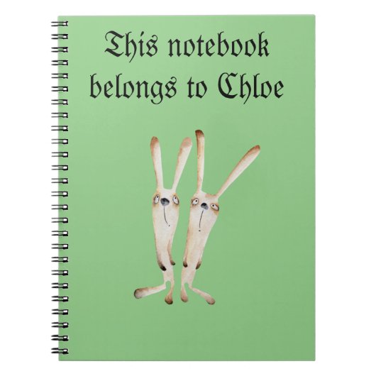 Carnet personnalisable (Devant)