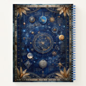 Carnet Personnalisable à thème céleste (Dos)